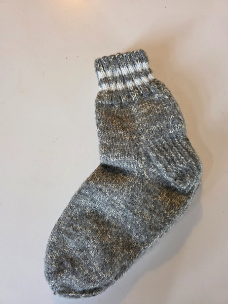 Handknitted Icelandic Wool Socks – Size 43–44