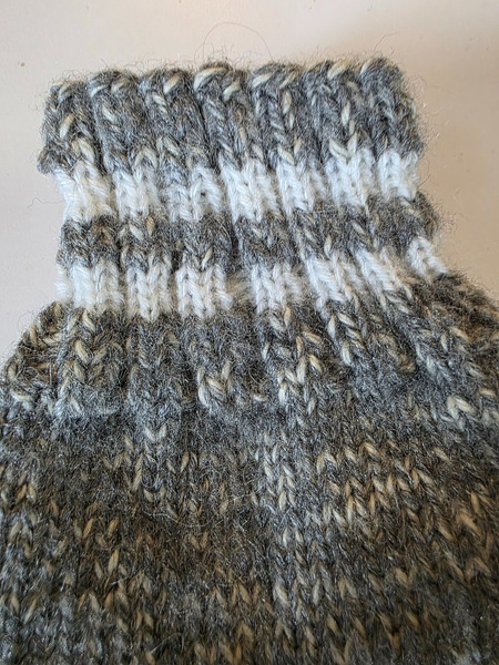 Handknitted Icelandic Wool Socks – Size 43–44 - 2