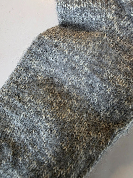 Handknitted Icelandic Wool Socks – Size 43–44 - 4
