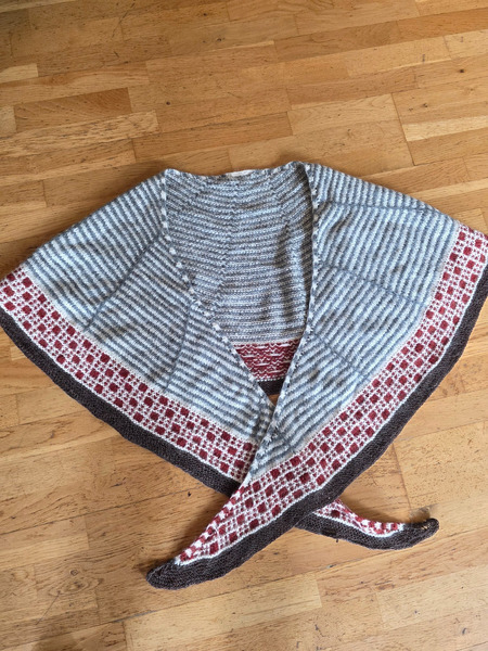 Soft Knit Baktus Scarf / Shawl - 3