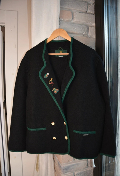Vintage Giesswein ullarjakki úr virgin wool - 6