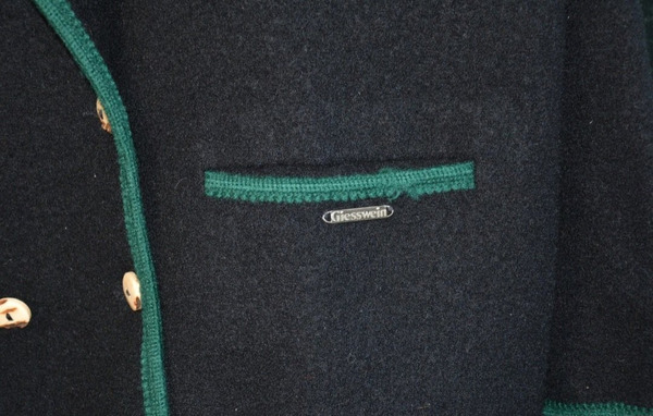 Vintage Giesswein ullarjakki úr virgin wool - 8
