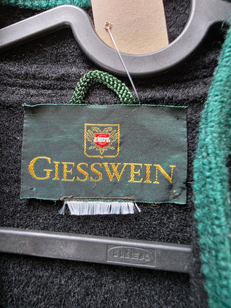 Vintage Giesswein ullarjakki úr virgin wool - 9