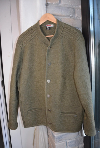 Vintage Alphorn Virgin Wool Jacket – Old Money Style - 4