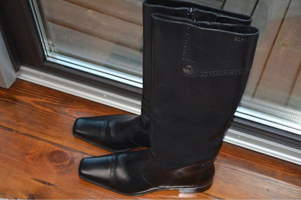 Esprit Genuine Leather Knee High Boots – Size 38 - 2