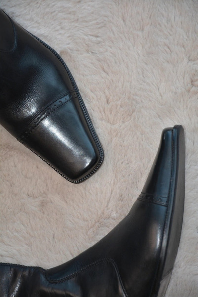 Esprit Genuine Leather Knee High Boots – Size 38 - 6