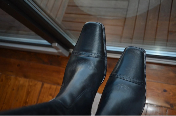 Esprit Genuine Leather Knee High Boots – Size 38 - 9