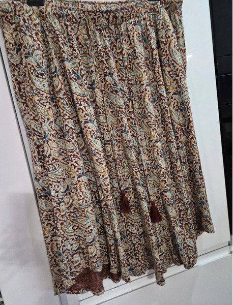 FatFace viskósupils með paisley mynstri – EU 50 - 3