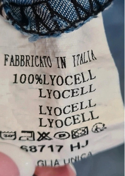 Made in Italy lyocell skyrta – Oversize 3XL - 3
