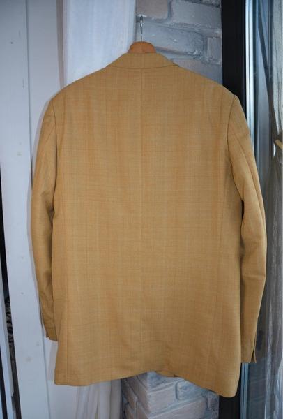 Vintage Larusso ullarjakki – 100% ull – stærð XL / 42–44 - 3