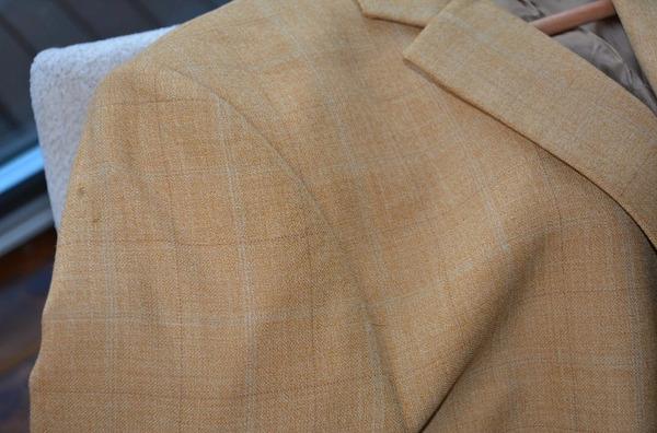 Vintage Larusso ullarjakki – 100% ull – stærð XL / 42–44 - 7