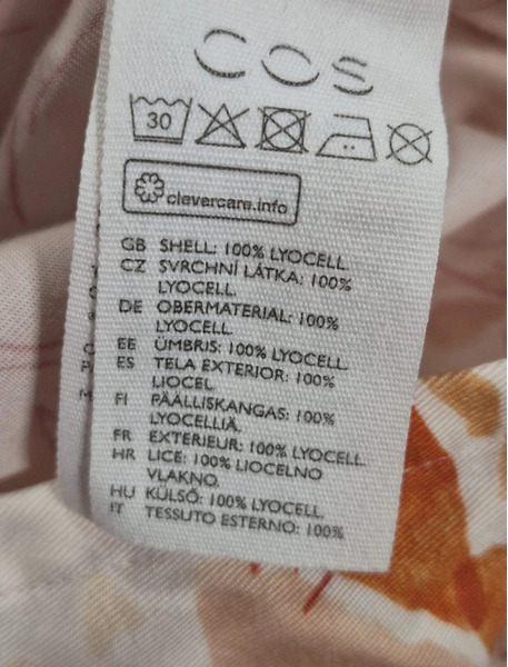 COS Oversize Lyocell Skyrta – Stærð M (oversize snið) - 2
