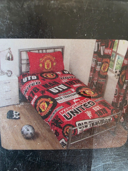 Manchester United rúmfatasett – Opinber vara – Nýtt í umbúðum