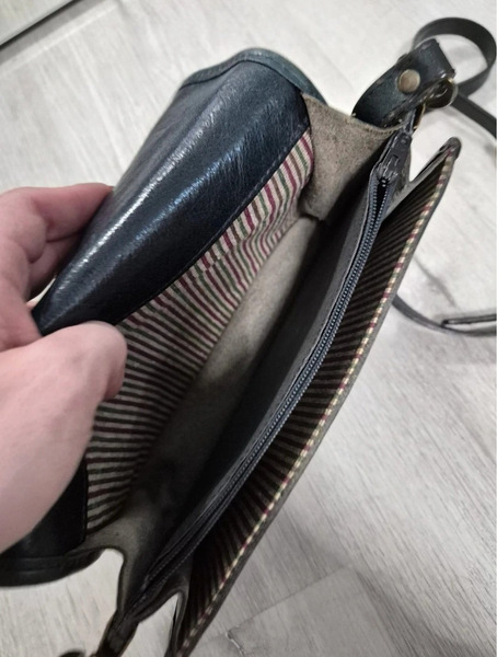 La Donna leðurtaska – klassísk crossbody taska - 3
