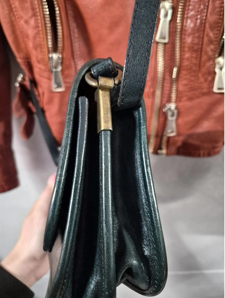 La Donna leðurtaska – klassísk crossbody taska - 6