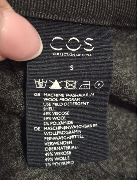 COS Wool Blend Trousers – Size S (EU 36) - 7