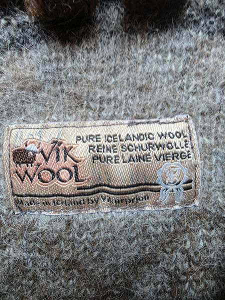 Vík Wool lopapeysa með hettu S - 5