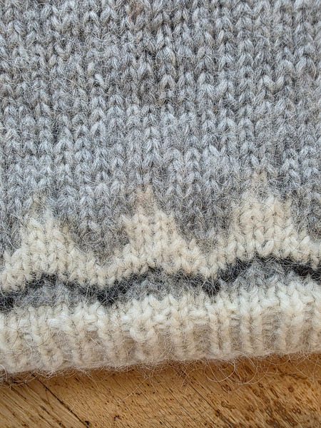 Handprjónuð lopapeysa XL/XXL - 4