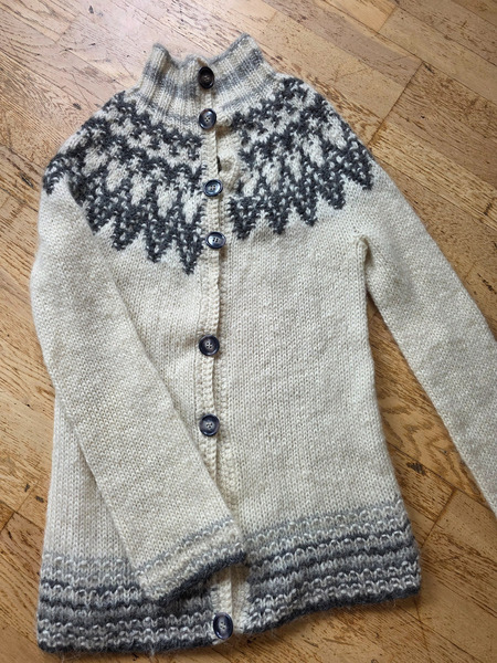 Farmers Market Iceland Wool Cardigan S