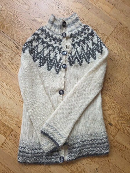 Farmers Market Iceland Wool Cardigan S - 4